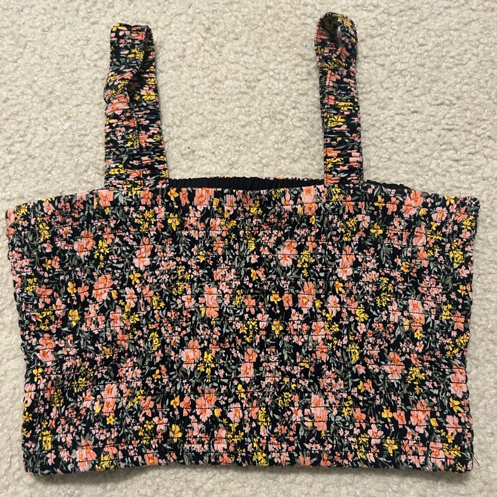 small square neck crop top American Eagle